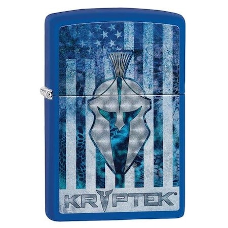Zippo Zippo Kryptek Flag, Royal Blue Matte, Color Image ZIP-49179